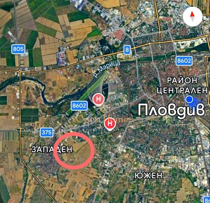 Парцел в Пловдив-Прослав площ 472 цена 81000