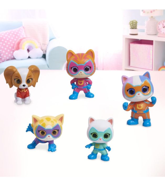 Фигурки супер котета - целия екип - Super kitties- Disney