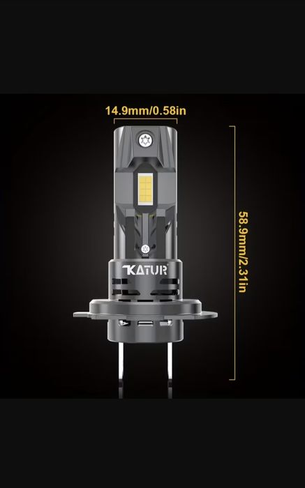 LED Крушки h7, PLUGin PLAY ГАРАНЦИЯ 1 Година