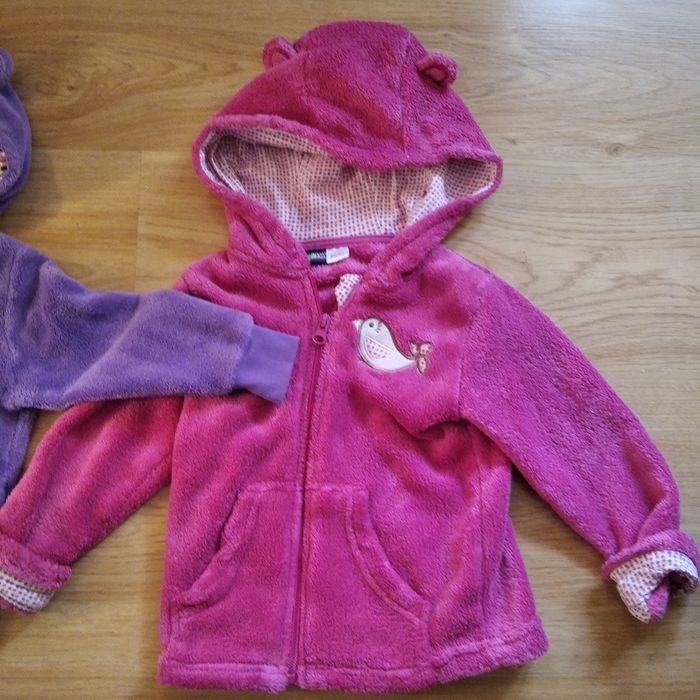 Поларени якета Lupilu- 2 броя за 10 лв.Размер 74-80 см и 86-90 см