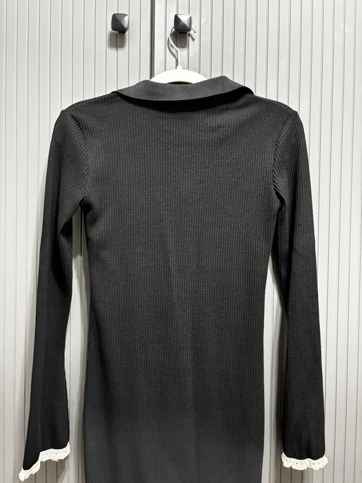 Вечернее черное платье