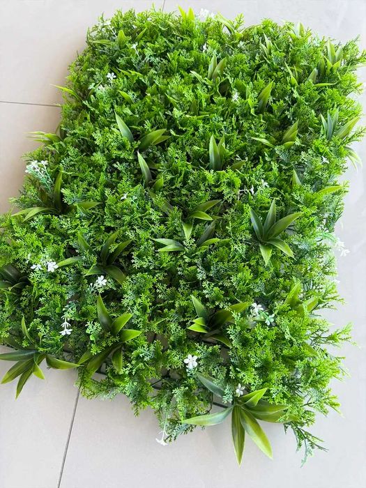 Devorga dekor - yashil gullar