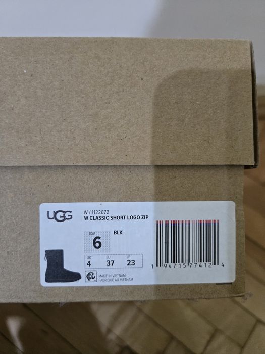 Боти UGG Classic с цип