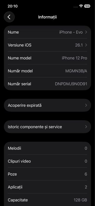 iPhone 12 Pro Pacific Blue, 128 GB