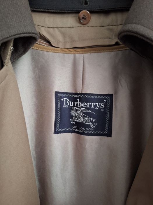 Trench, palton, pardesiu Burberrys, Burberry 100% bumbac