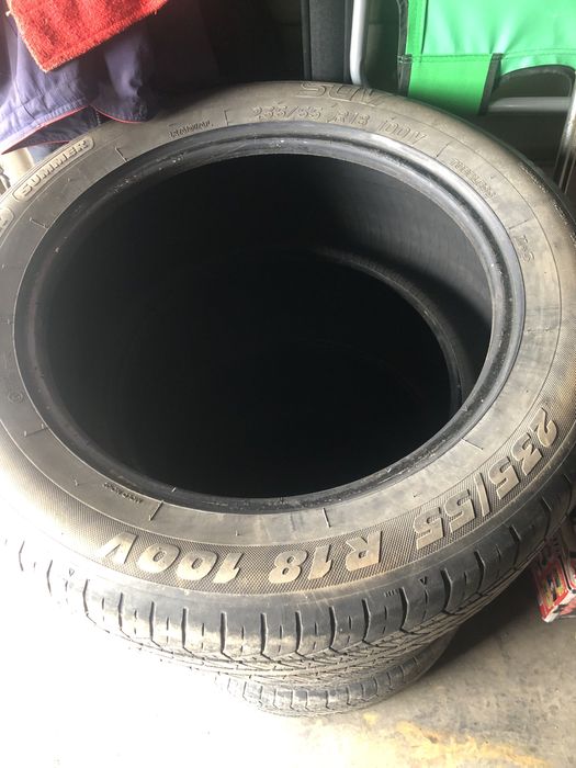 Продам шины б/у. Летние. 235/55/18.