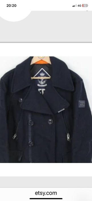 Geacă sezon Superdry  Navy , model/croiala deosebita