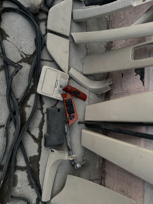 Салон rx300 пластик мелочи