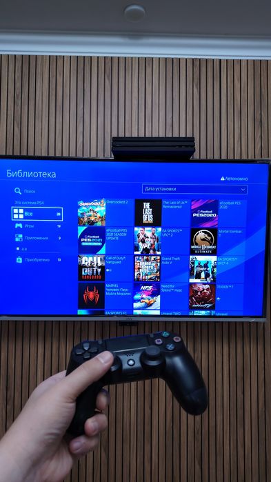 PlayStation 4 Pro 1Tb 4K +TOP 19 Игры