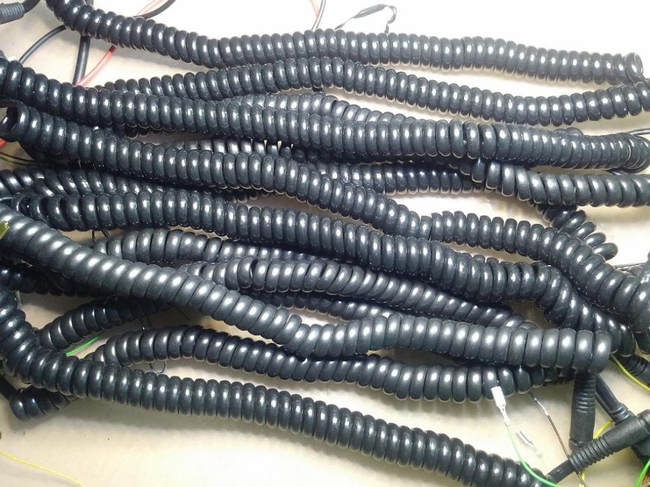 Cablu Spiralat Microfon Statie Kenwood Motorola Reparatii Statii Radio