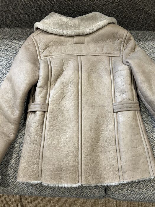 Дубленка massimo dutti xs 40р овчина