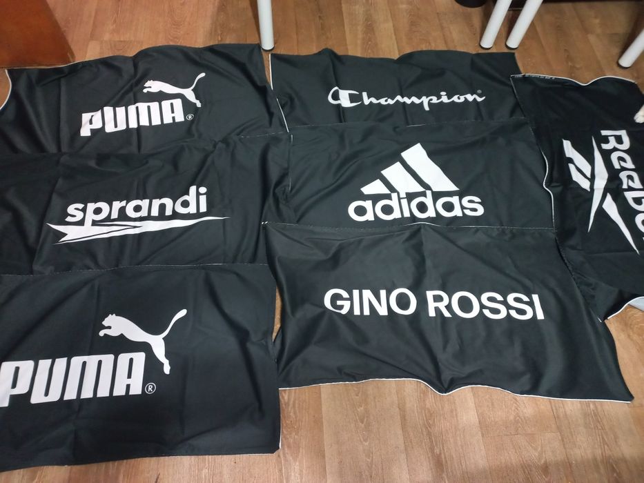 Banner tesatura puma ,adidas ,reebok