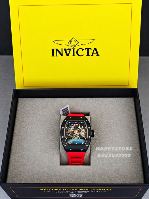 INVICTA Interstellar Red automatic 42 mm, Инвикта нов мъжки часовник