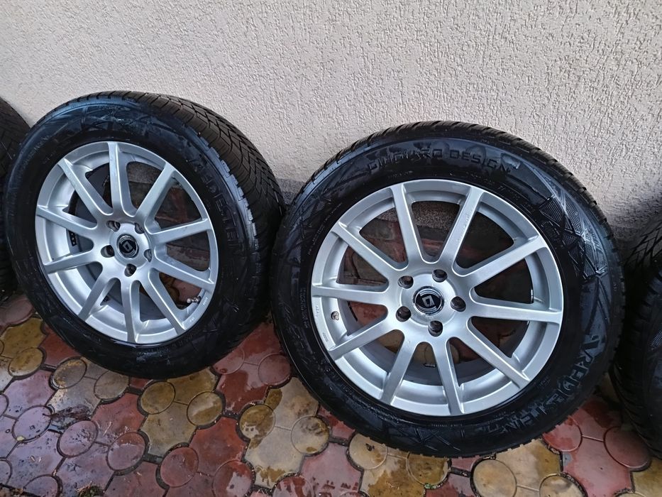Vând jante magneziu cu cauciucuri 235/55/17