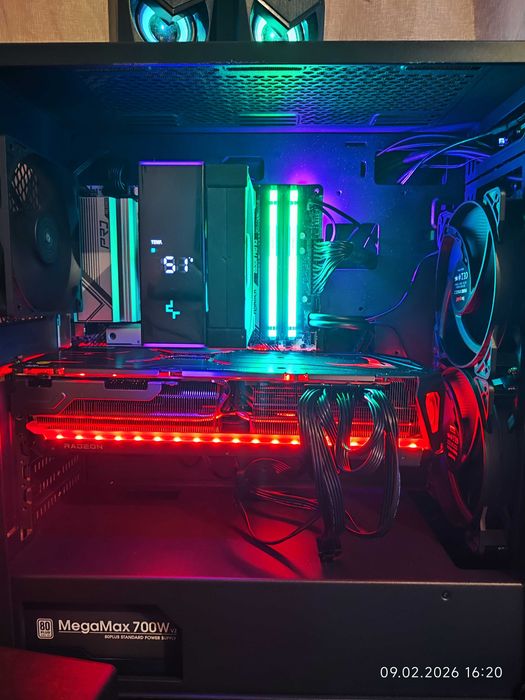 Геймърски Ryzen 7 7800X3D,RX 7900 XTX 24GB,RAM 32GB DDR5 6000,SSD 1TB