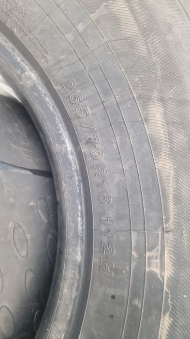 Продам резину 265/70р16 112н