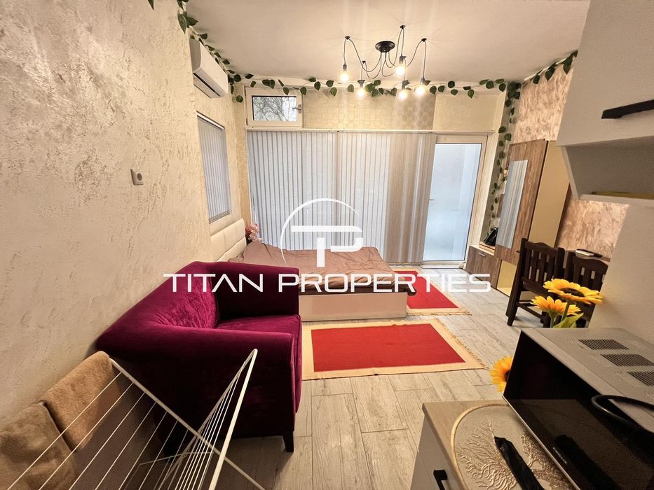 Дава се под наем Едностаен апартамент в Бургас, Лазур - 32 кв.м за 248.88 € - Снимка #2
