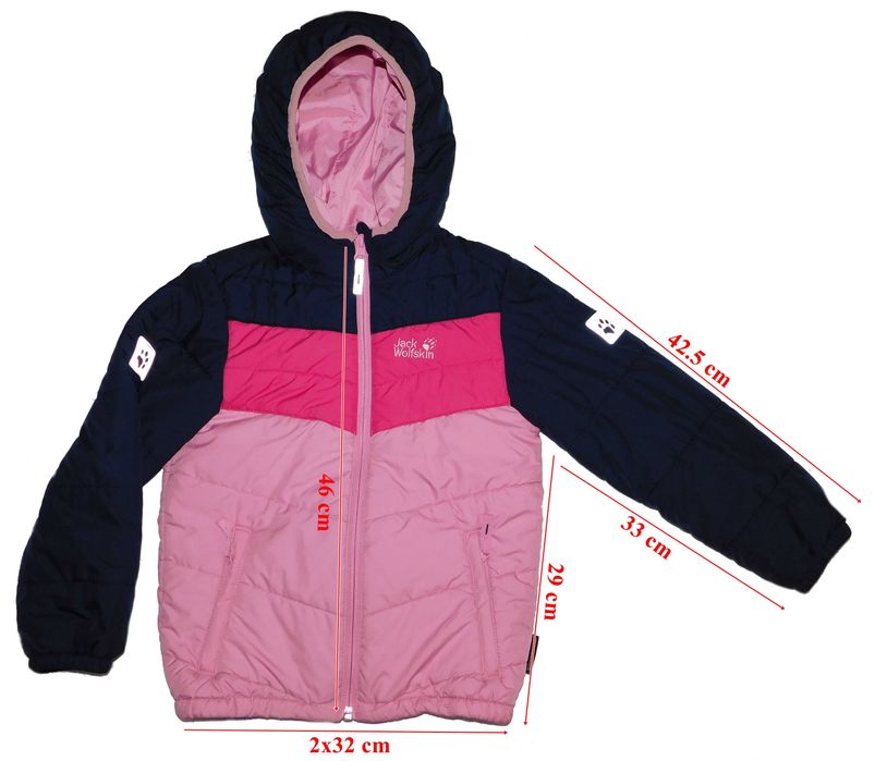 Geaca Jack Wolfskin Stormlock copii marimea 116 cm (fetite 6 ani)