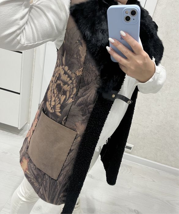 Жилетка с мехом