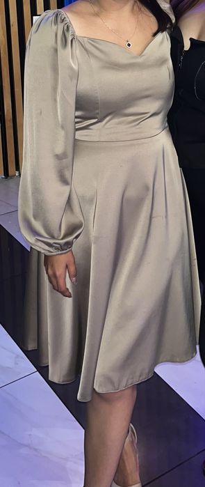 Платье атлас 42-44