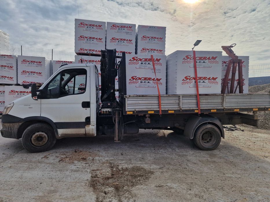 Iveco daily 70c15 eev DETARAT Basculabil cu Macara