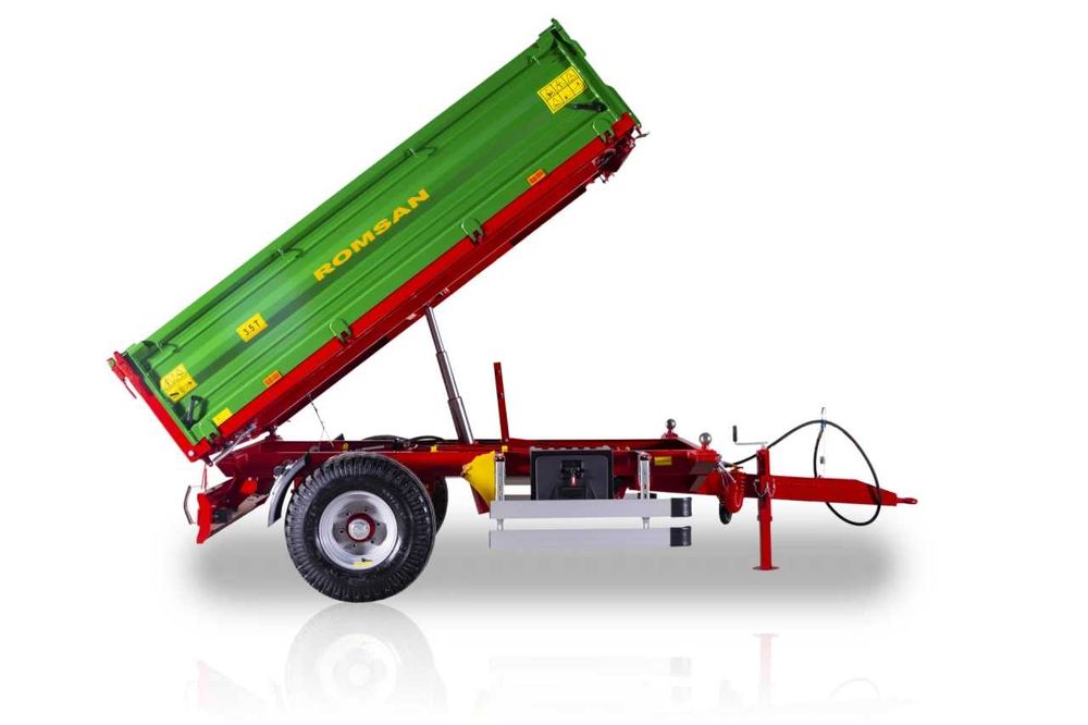 Remorca monoax 3.5 tone util - |Uniterra