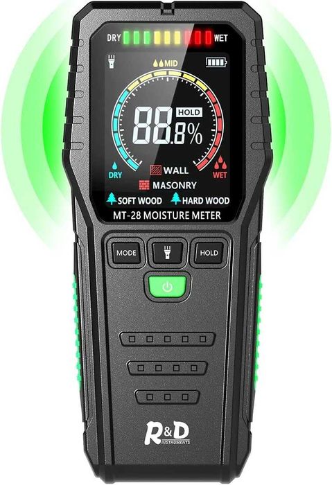 Влагомер с LCD дисплей Безконтактен влагомер RDINSCOS