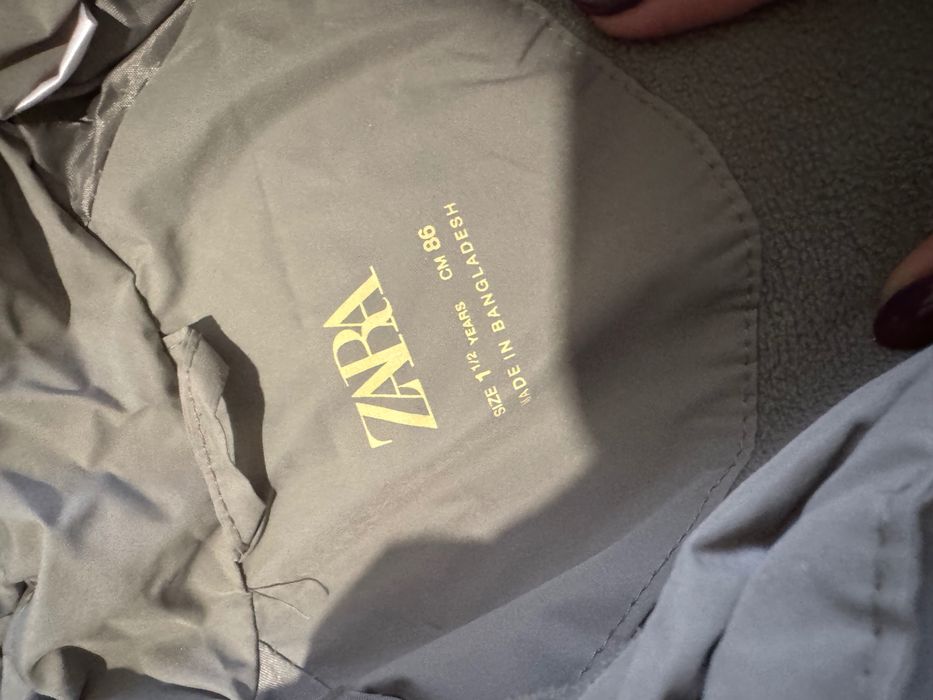 Детско зимно яке zara 86 р-р