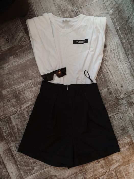 Летен дамски ленен сет/комплект