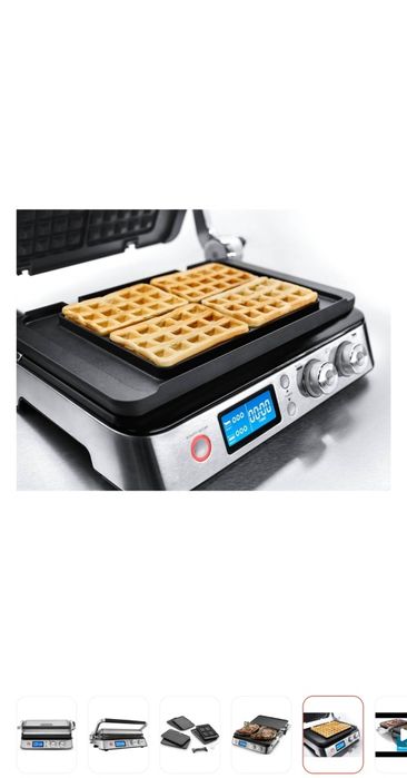 DeLonghi Гриль-вафельница CGH1030D элеткро грильница