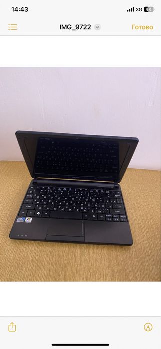 Срочно продам рабочий нетбук