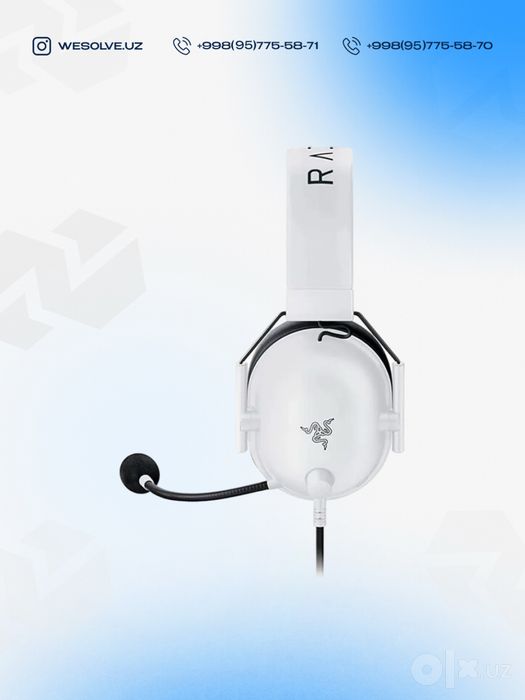 Razer BlackShark V2 X — White Edition