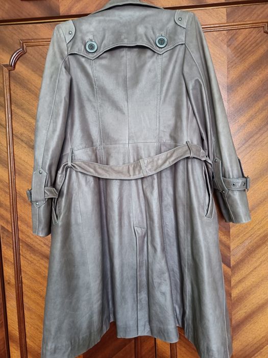 Haina de piele lunga