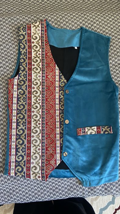 Желетка с узорами