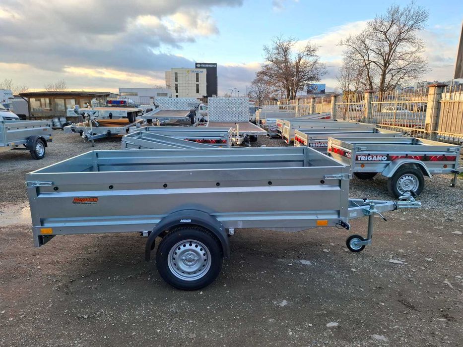 НОВО самосвално ремарке с ресьори и амортисьори Neptun N7-263 PRR