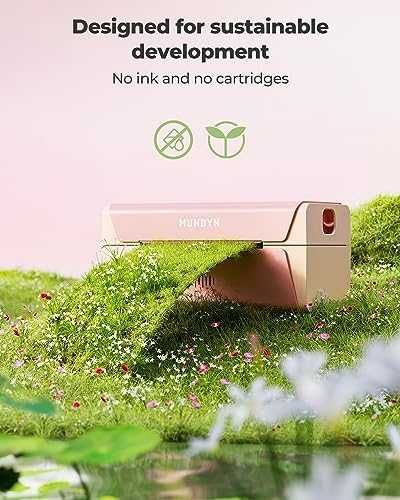 Нов Wi-Fi MUNBYN Термален Принтер 300dpi, AirPrint, Съвместимост с iOS