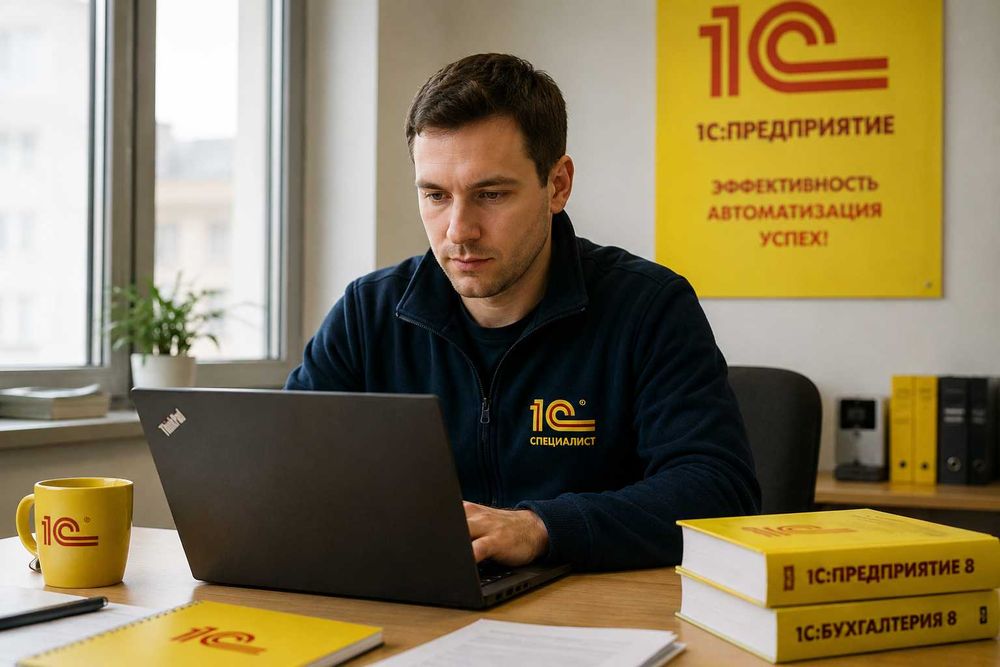 Программист 1С, Обновление, Настройка, WEB Касса, Автоматизация