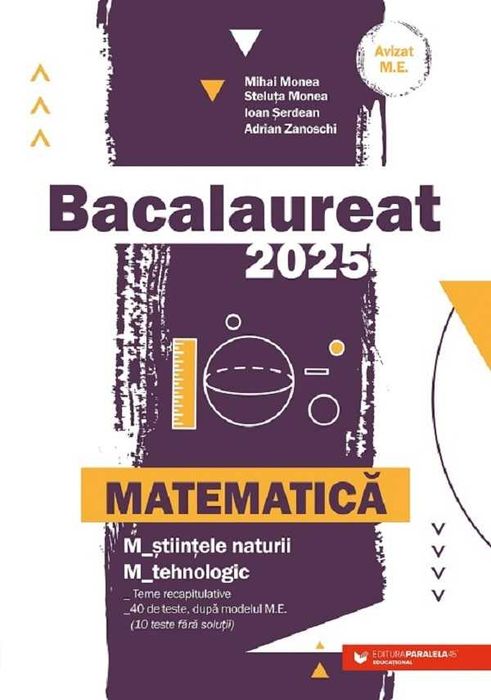 Carte Bac 2025 - Matematica