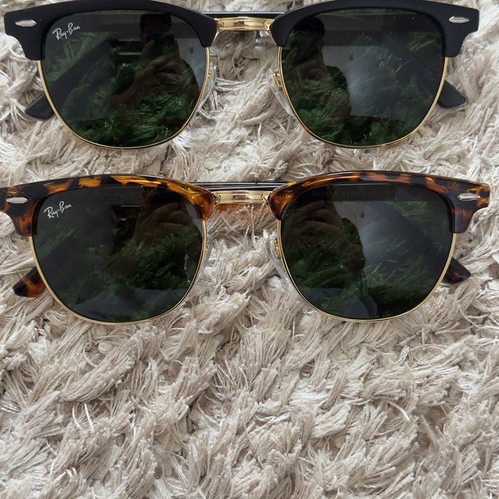 RayBan Clubmaster Gold / Leopard