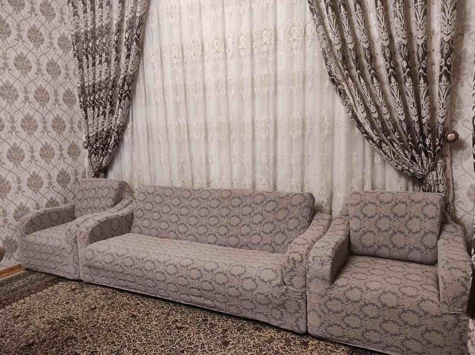 Чехол уголок  диван кресла  жакард