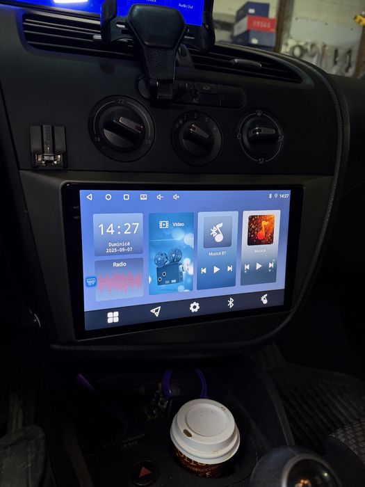 Navigatie Android Seat Leon MK2 , Carplay ,  Android Auto + Camera