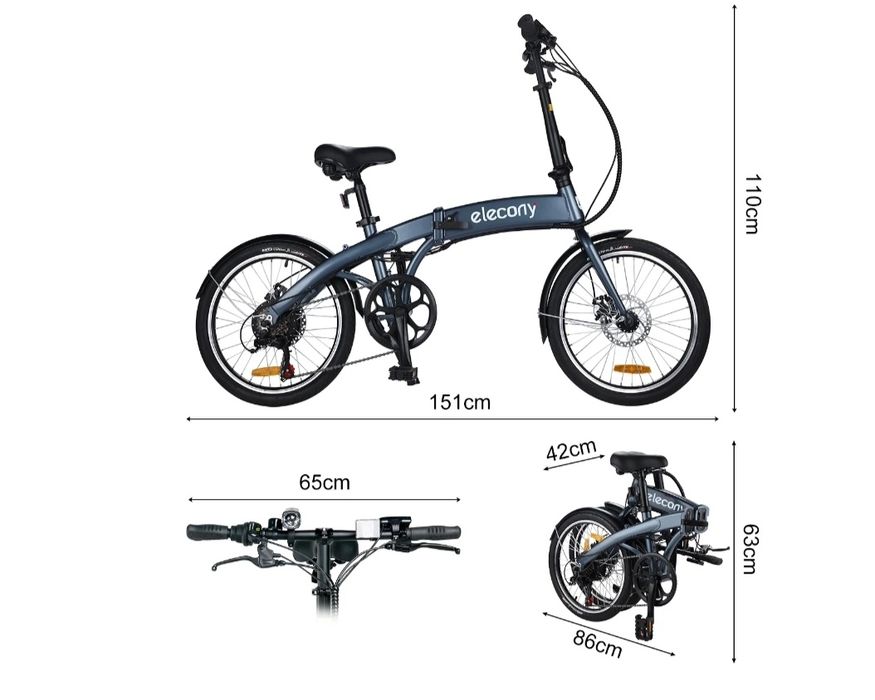 Электро велосипед ELECONY