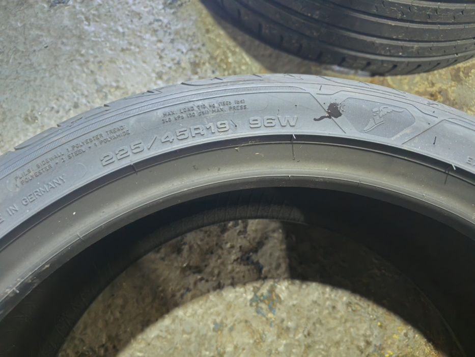 1x 225 45 19 vara goodyear