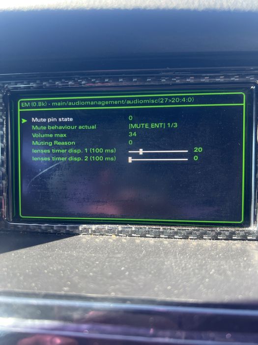 Display Navigatie+TRIM MMI 3G Audi A4 B8