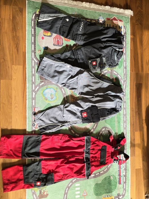 Pantaloni tehnici, salopeta copii 110-116 Engelbert strauss