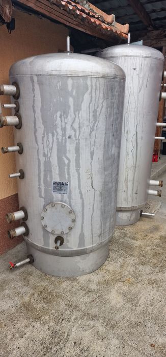 Boiler 750 litri  Puffer 1000 litri din inox cu gura de vizitare