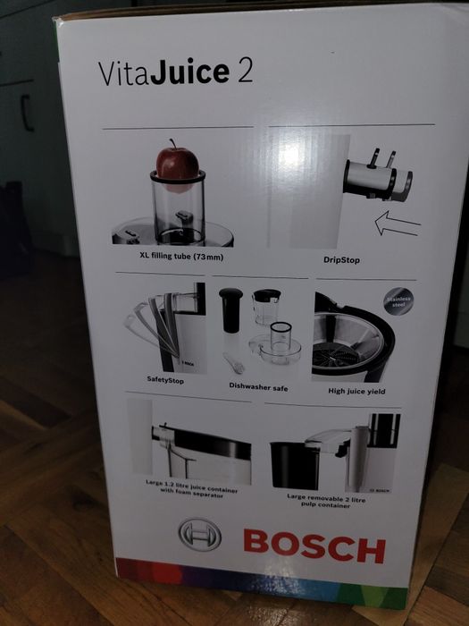 Нова сокоизстисквачка/ цитрус преса BOSH