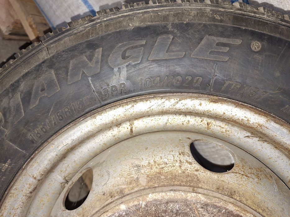Шина Triangle с диском, запаска с ГАЗели
