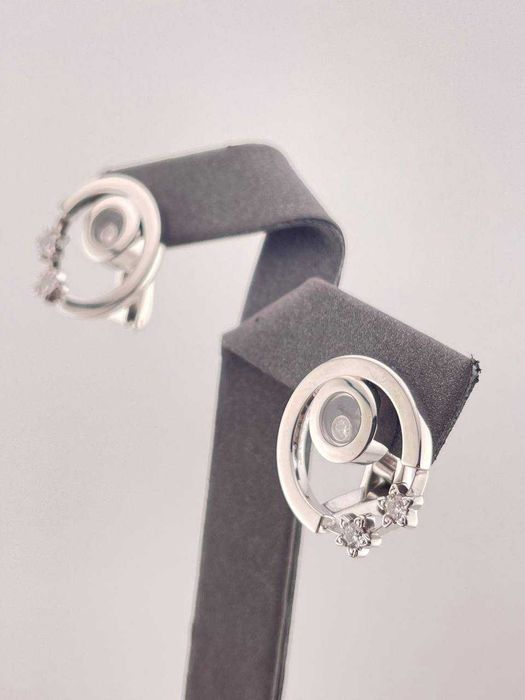 Серьги Chopard Happy Diamonds