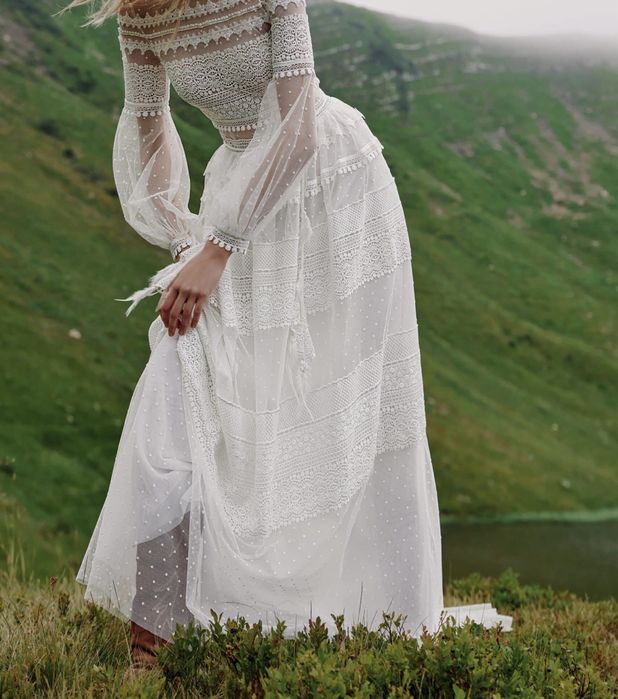 Rochie de mireasa stil boho